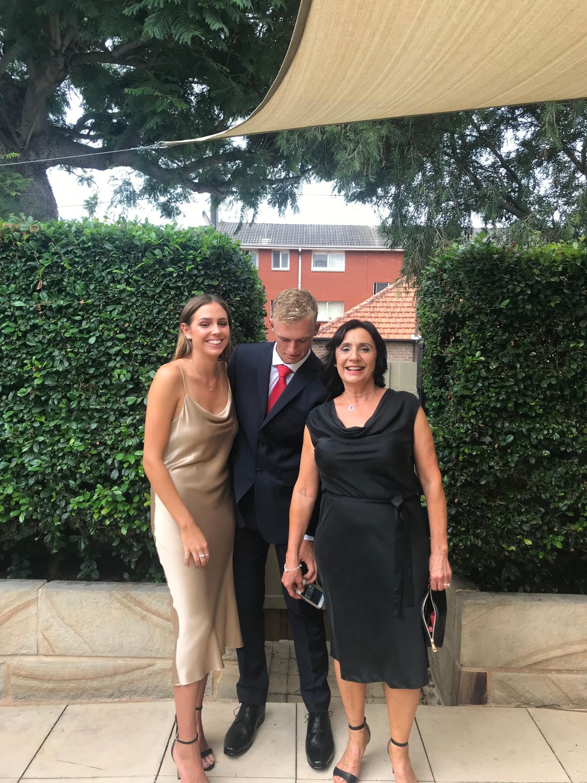 Bec & bridge Shimmy Cowl Midi dress size 10 - Image 1