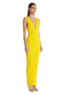 Eliya The Label Anna Dress Yellow XL/14 for rent on The Volte - image 3