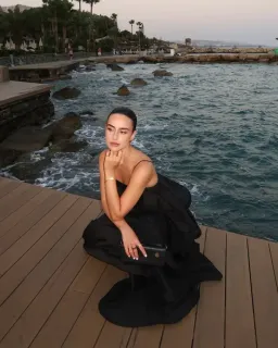 Elliatt Tilly 5 Tiered Maxi Dress in Black Size Medium - 10 AU for rent on The Volte - image 3