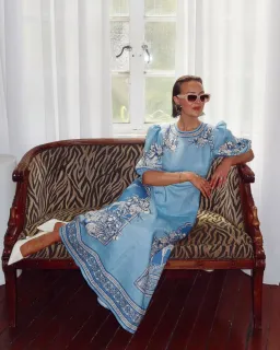 Alemais Villa Romantica Midi Dress Size 8 for rent on The Volte - image 1