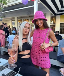 Ganni Crochet Cover Up & Bucket Hat Set Size XS for rent on The Volte - image 1