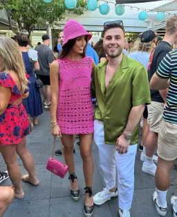 Ganni Crochet Cover Up & Bucket Hat Set Size XS for rent on The Volte - image 3