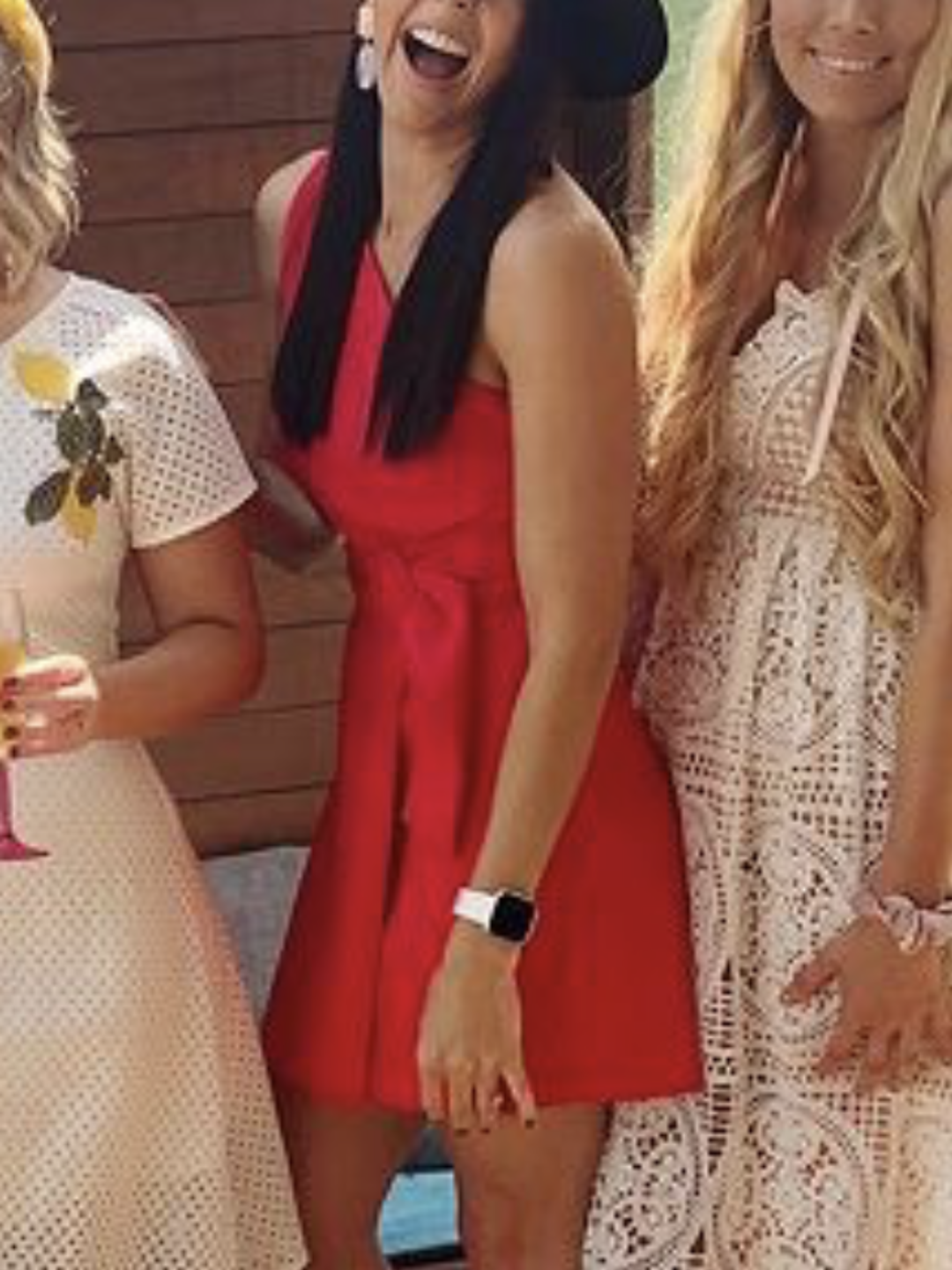 Kookai 'GiGi' Dress red size 8 for rent on The Volte - main image