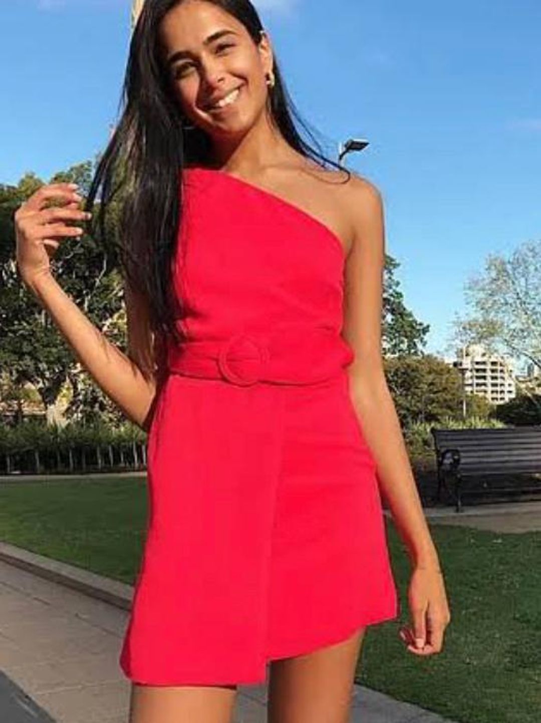 Kookai 'GiGi' Dress red size 8 for rent on The Volte - main image