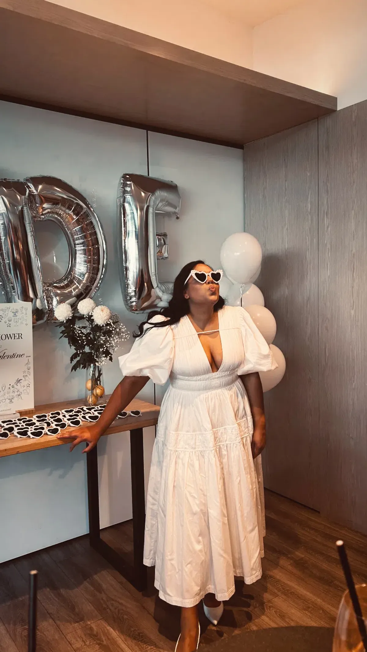 FALLINGWATER RUCHED MIDI DRESS (Aje) - Image 2