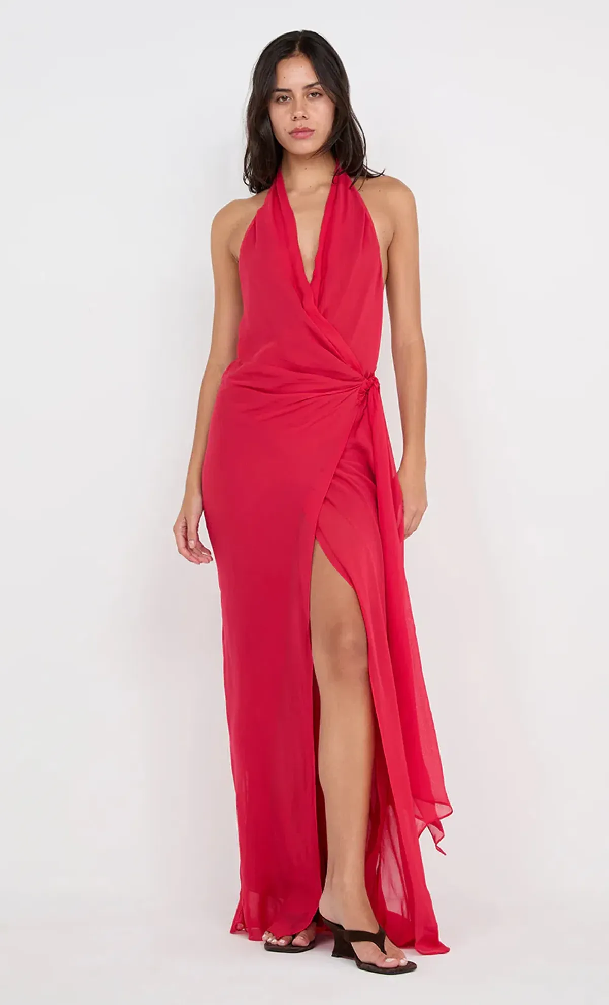 Bec & Bridge Soneva Wrap Dress for rent on The Volte - main image