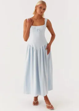 Peppermayo Exclusive - Suzie Midi Dress - Blue for rent on The Volte - image 1