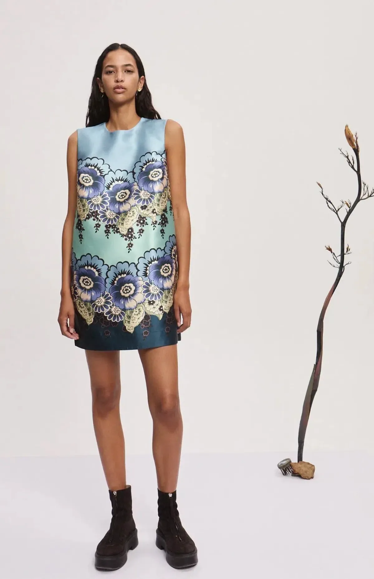 Alémais Madalena Mini Dress. Size 12 for rent on The Volte - main image