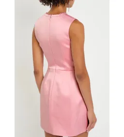 Rebecca Vallance Aymee Mini Dress Soft Pink Size 10 for rent on The Volte - image 4
