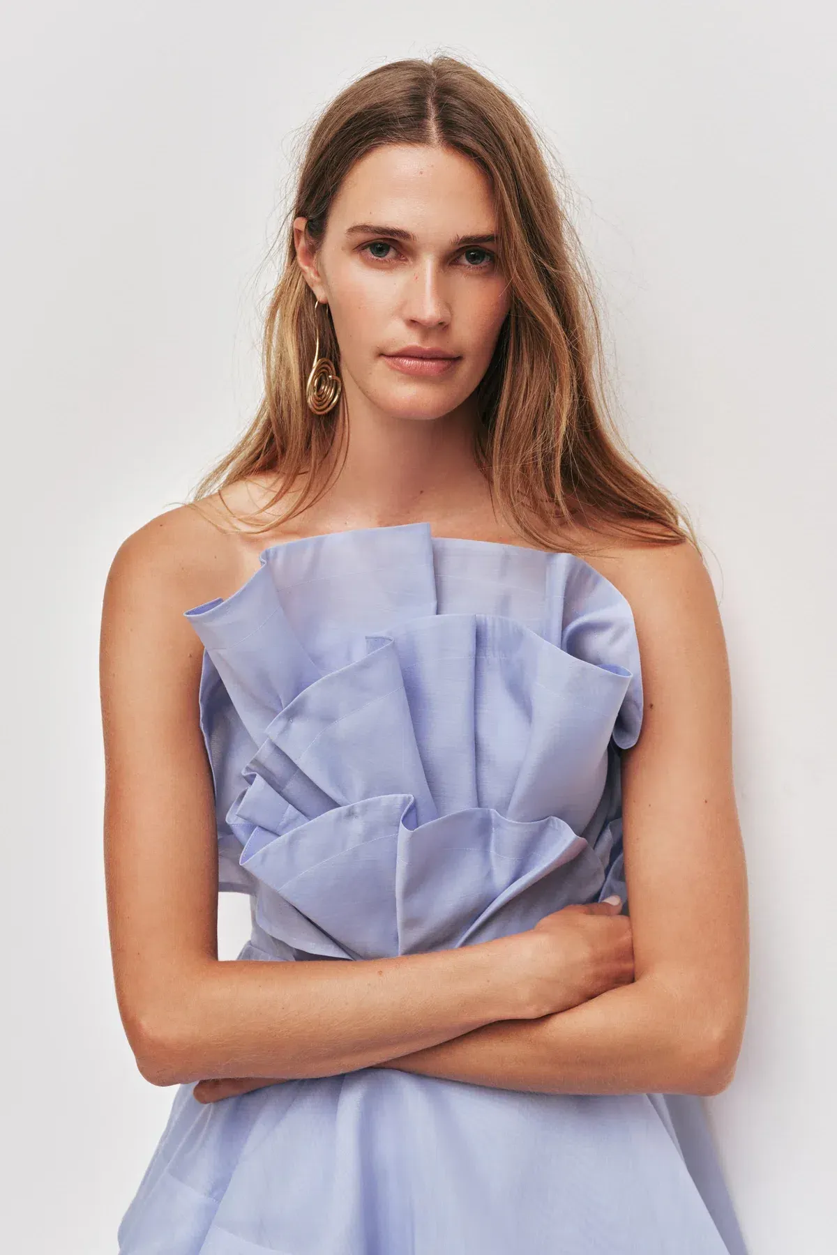 Aje Selestia Gown Pale Blue Size 12 - Image 2