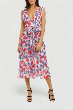 Talulah Sugar and Spice Midi Dress - Sugar Bloom size S for rent on The Volte - image 1