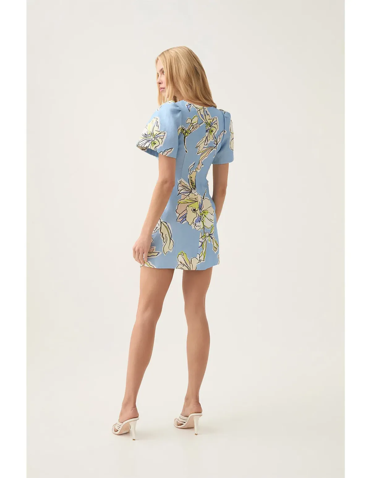 AJE PRESENCE TWISTED MINI DRESS SIZE 16 - Image 4