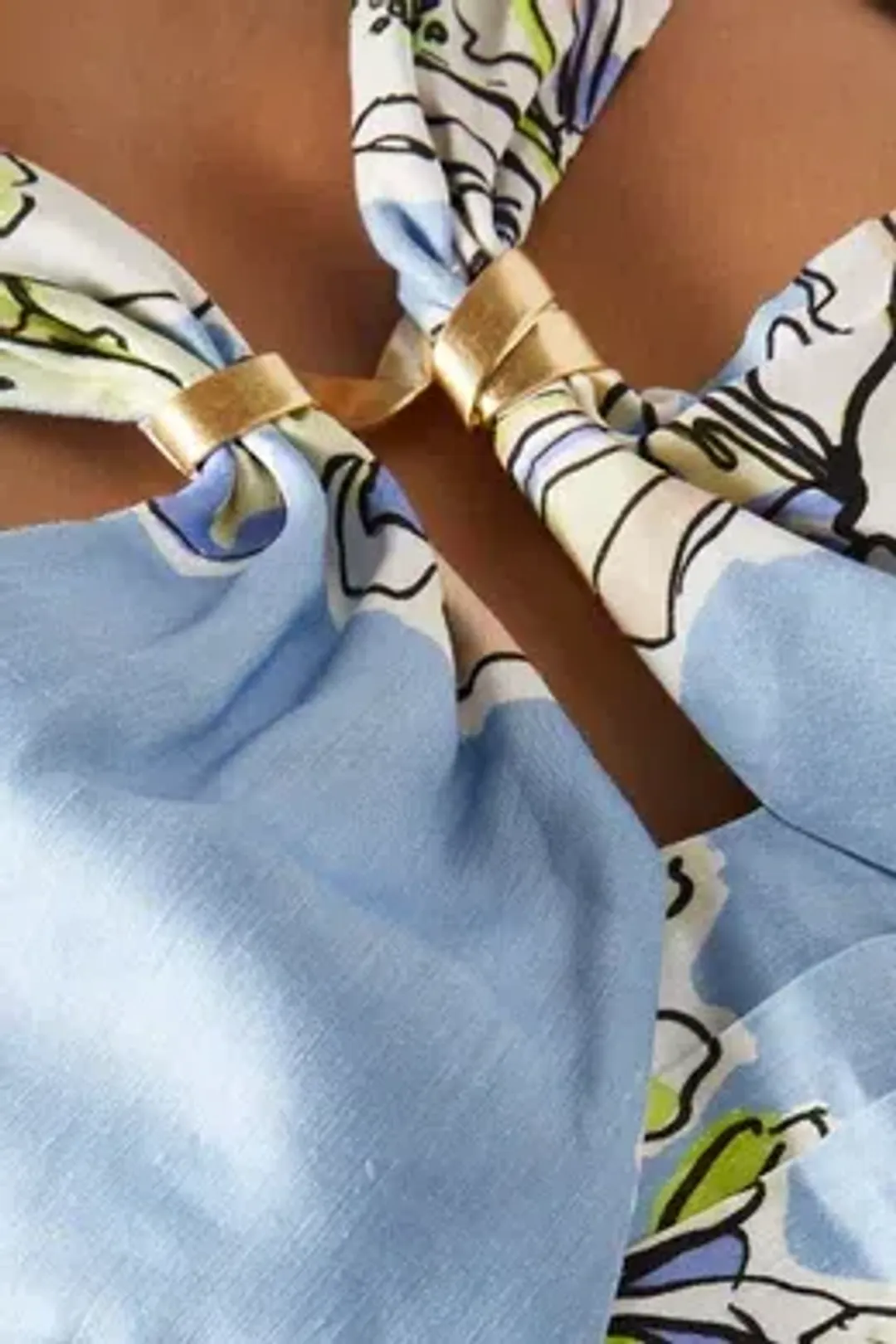 AJE PRESENCE TWISTED MINI DRESS SIZE 16 for rent on The Volte - main image