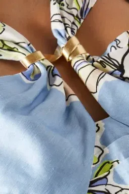 AJE PRESENCE TWISTED MINI DRESS SIZE 16 for rent on The Volte - image 7