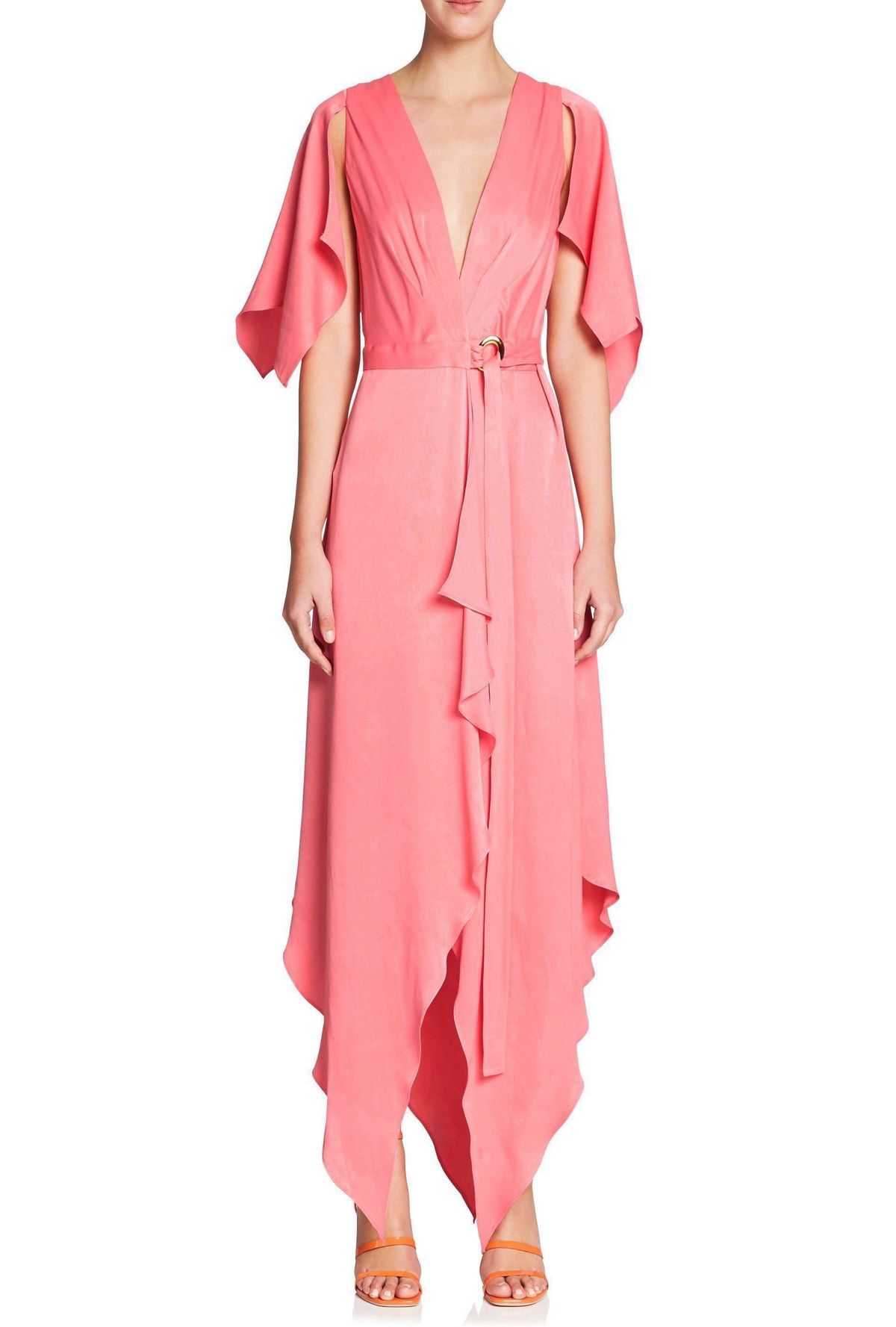Manning Cartell Wrap Dress Tickled Pink Size 6 - Image 1