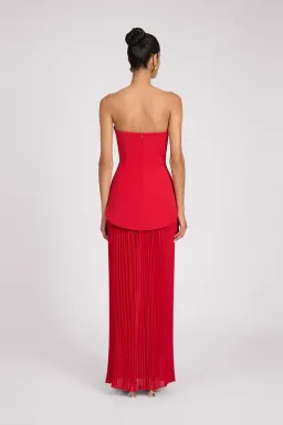 ELIYA THE LABEL Leo Dress | Red Size L for rent on The Volte - image 2