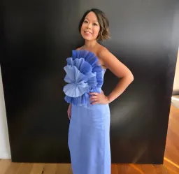 Aje Kira Midi / Ocean Wave Blue / Size 8 for rent on The Volte - image 1