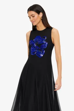 Leo Lin Linnea Embellished Maxi Dress | Size 8 for rent on The Volte - image 2