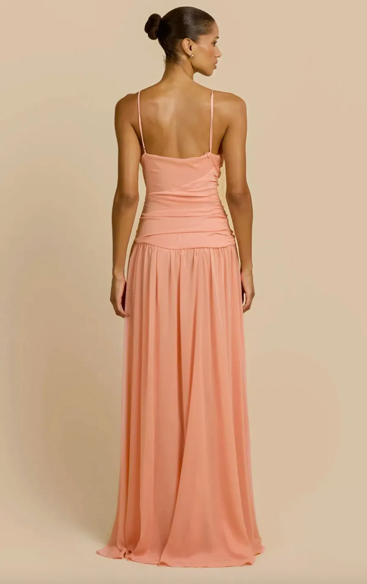 Arcina ori, DELILAH DRESS, peach, size 6 - Image 2