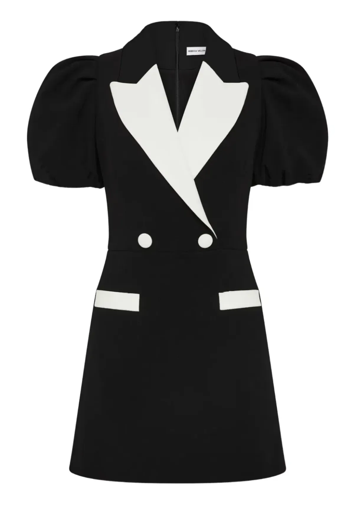 Rebecca Vallance Emma Mini Black/White Size AU8 - Image 1