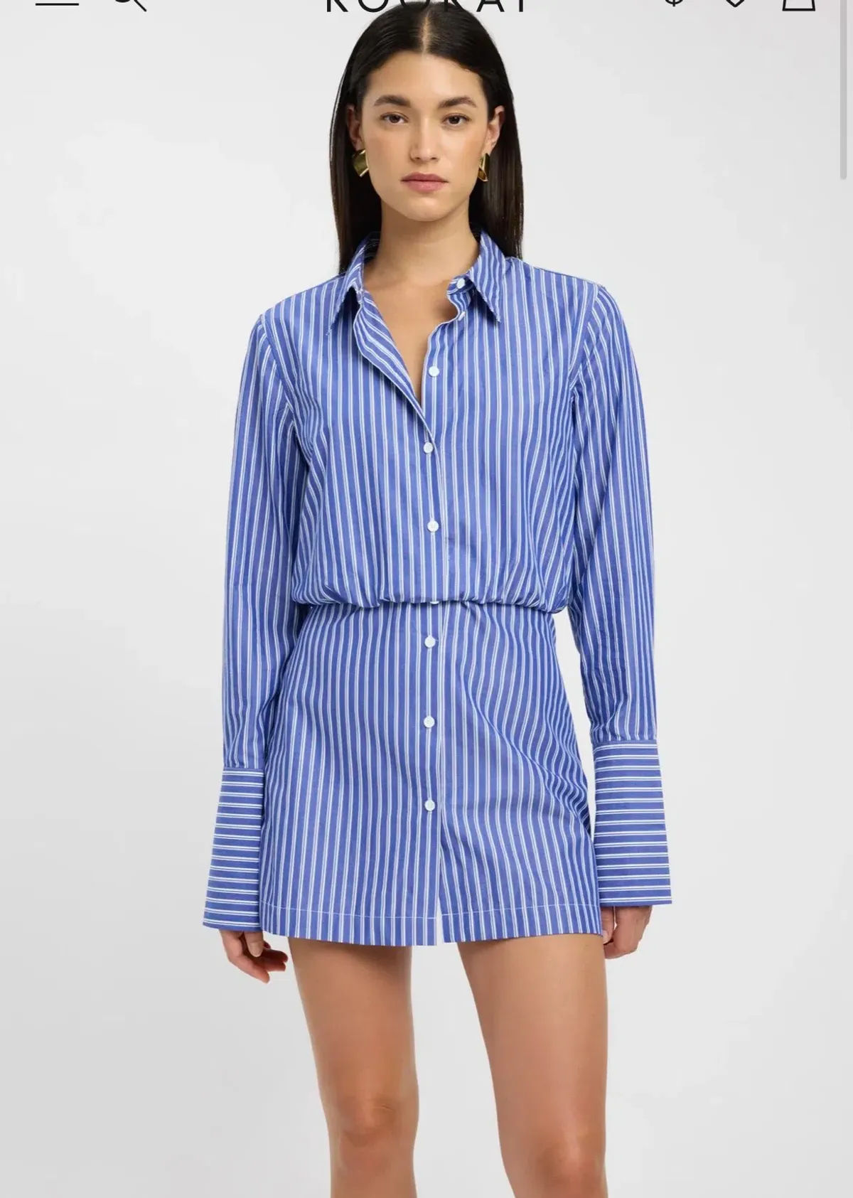 Kookai Harvey Shirt Dress - Image 1