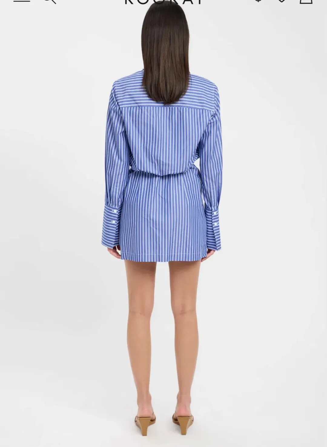 Kookai Harvey Shirt Dress for rent on The Volte - main image