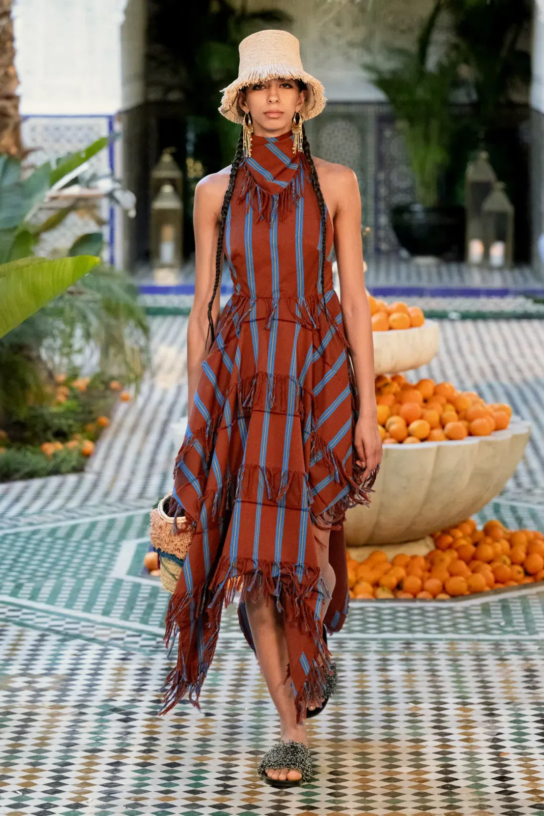 Alemais Noura Fringe Midi Dress- 6 for rent on The Volte - main image