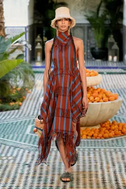 Alemais Noura Fringe Midi Dress- 8 for rent on The Volte - image 2