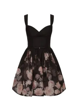 Zimmermann Crush Picnic Mini Dress Black Floral 4/AU16 for rent on The Volte - image 5