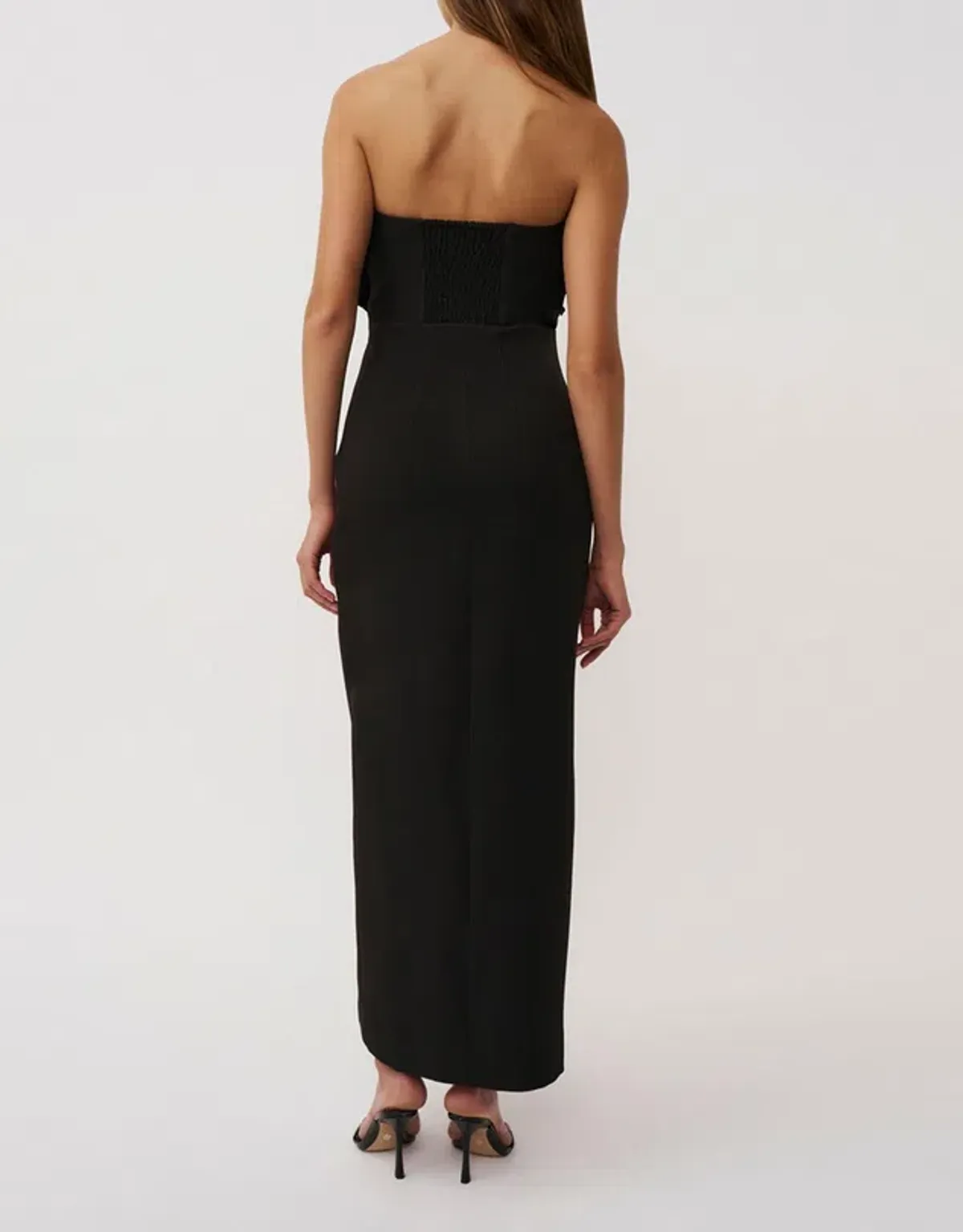 BY JOHNNY Anais Structured Strapless Dress Gown | Size 10 - Image 2