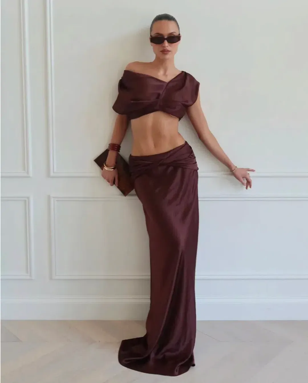 Arcina Ori Andi Set Cacao Size S/AU 8 for rent on The Volte - main image