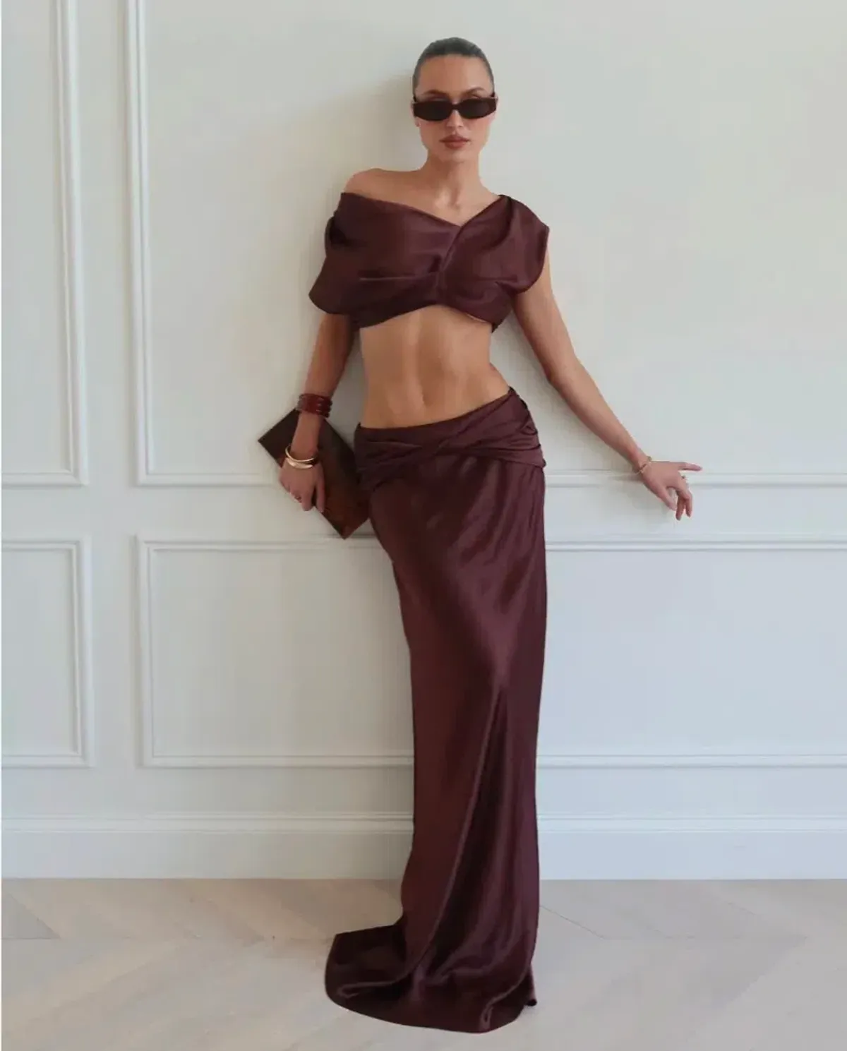 Arcina Ori Andi Set Cacao Size S/AU 8 for rent on The Volte - main image