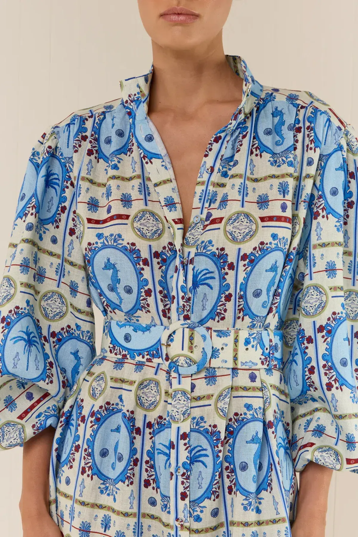 Palm Noosa Noddy Lagoona Tile Dress - Image 4