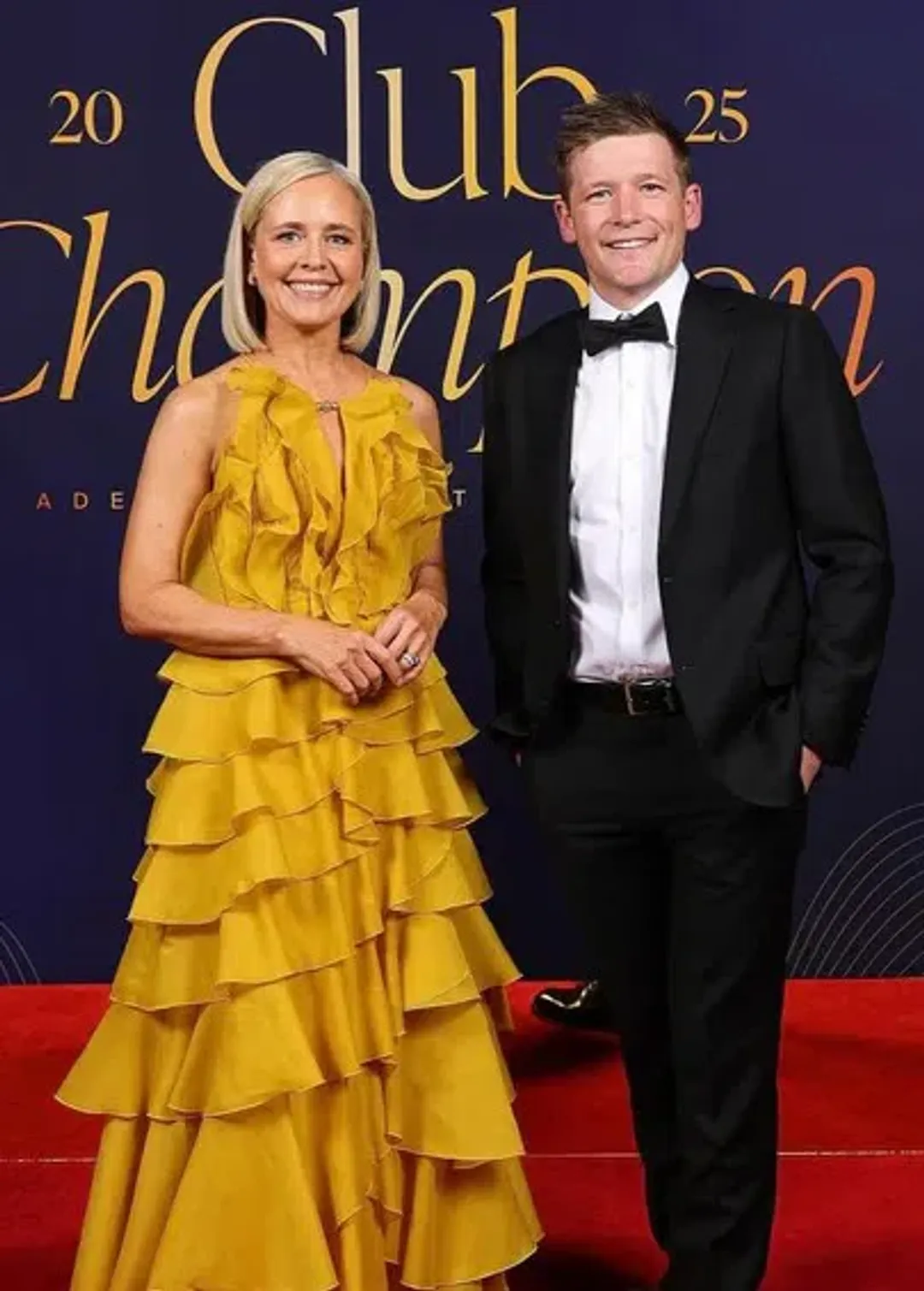 Aje Cleo Maxi Gown in Chartreuse Size 8 for rent on The Volte - main image