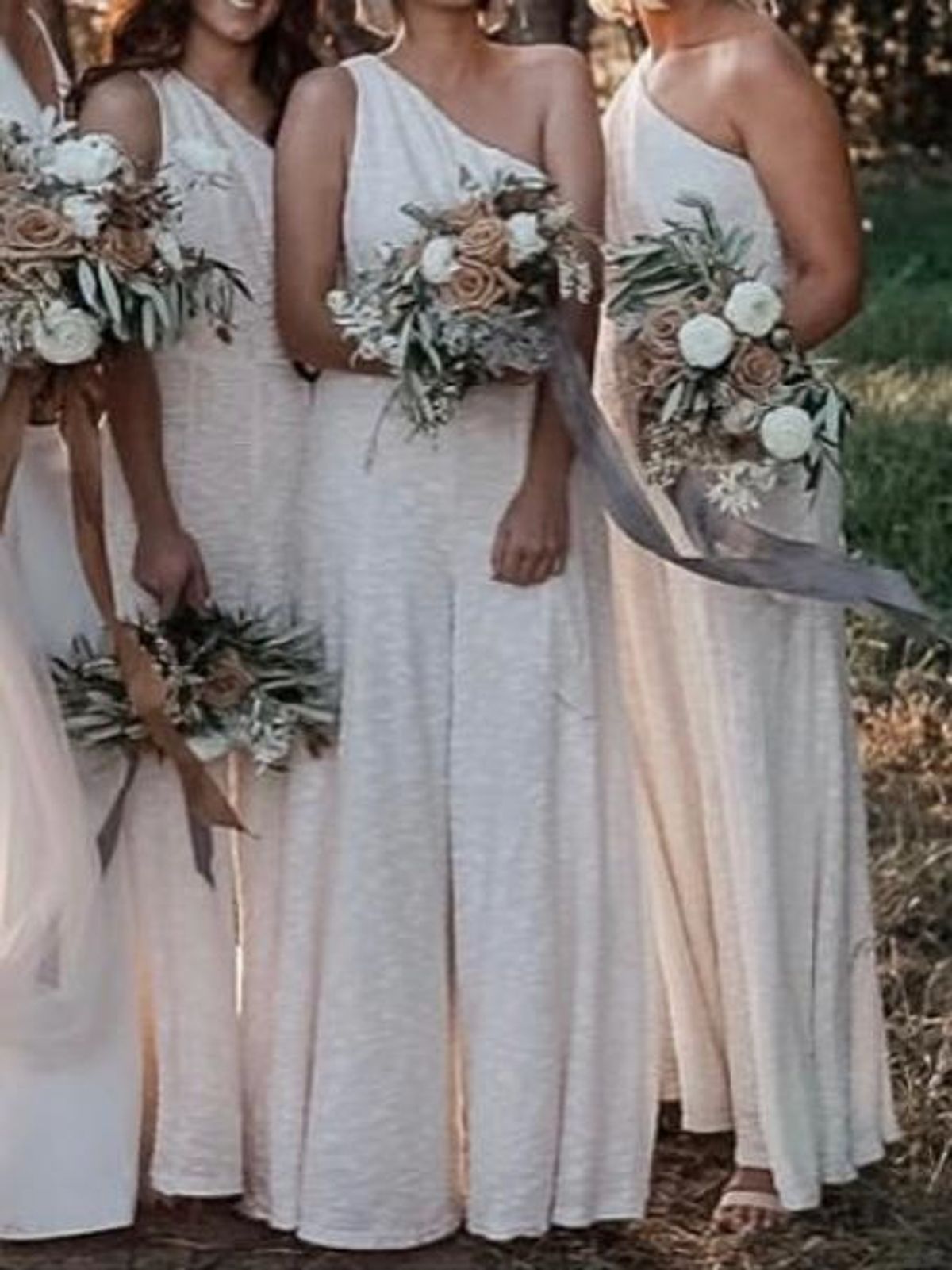 Shona Joy Ortiz Boucle Knit Jumpsuit Cream Size 10 - Image 3