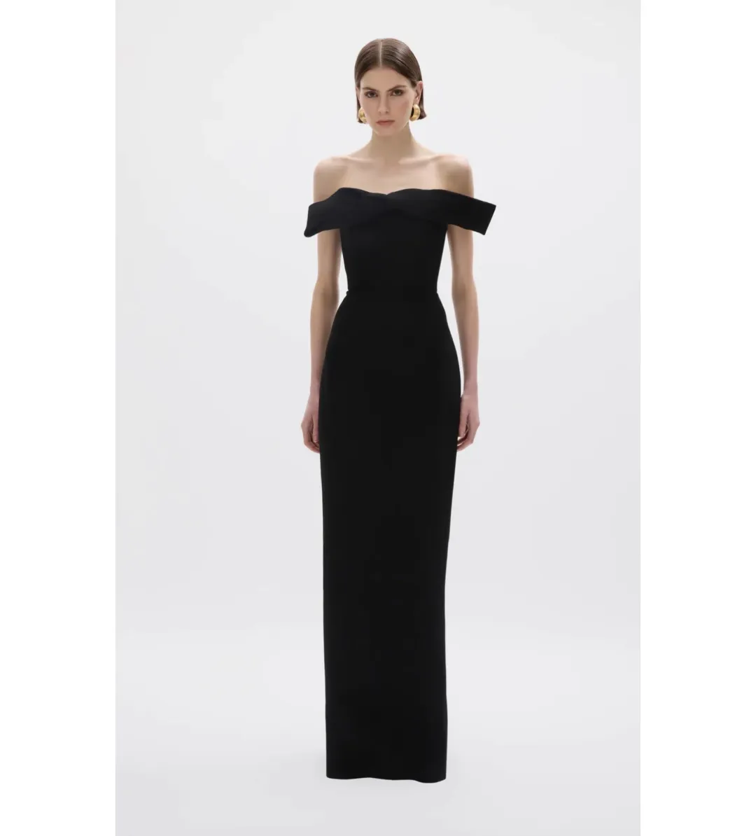 Rachel Gilbert Rydell Gown Black Size 3/AU 12 for rent on The Volte - main image