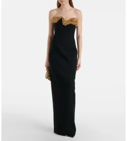 Rachel Gilbert Lucca Gown Black Size 3/AU12 for rent on The Volte - image 1