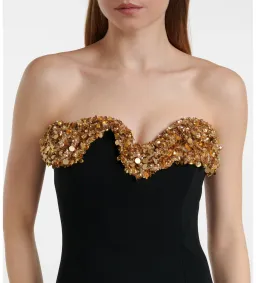 Rachel Gilbert Lucca Gown Black Size 3/AU12 for rent on The Volte - image 3