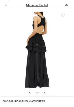 Manning Cartell Global Roaming dress for rent on The Volte - image 4