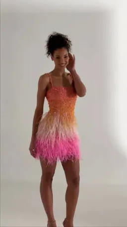 Nadine Merabi Cassie Sunset dress size M (12) for rent on The Volte - image 3