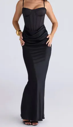 House Of CB - Valentina Maxi Dress - Size Small, Regular cup (A-C) for rent on The Volte - image 1