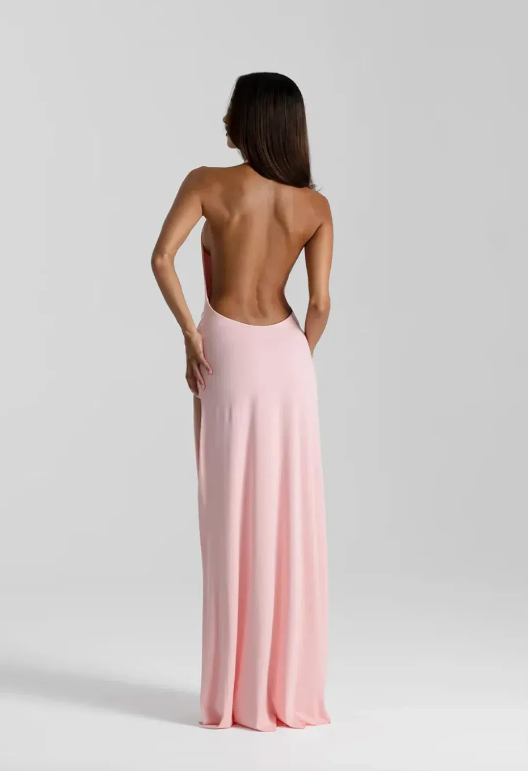 Natalie Rolt Winona Gown Blossom Pink Size 0 (au6) for rent on The Volte - main image
