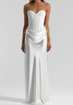 natalie rolt, Verity corset & Evelyn skirt, white, size 8 for rent on The Volte - image 2
