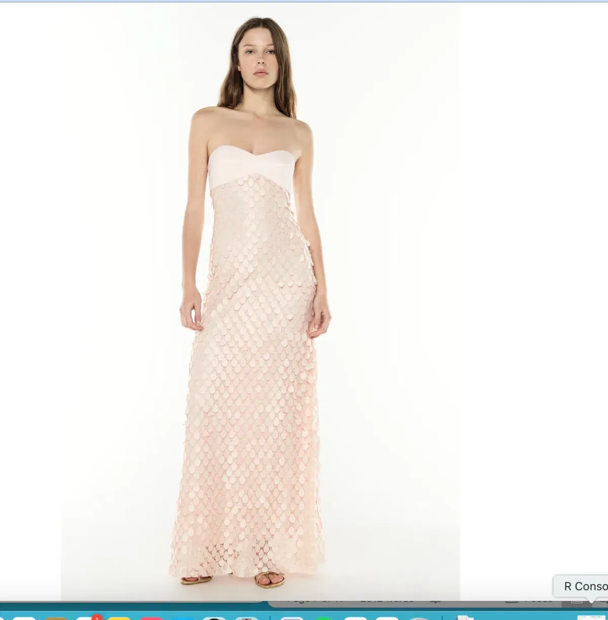 Manning Cartell Supreme Extreme Balconette Dress Pink Size 8 for rent on The Volte - main image