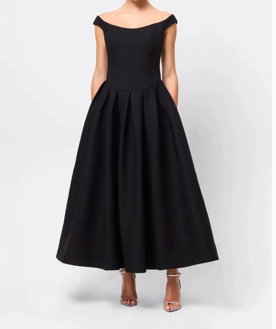 Mossman Adoration Maxi Dress - black - Size 10 for rent on The Volte - main image