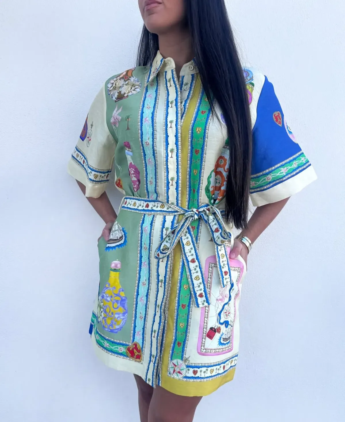 Alemais Elixir Mini Dress size 14 - Image 3