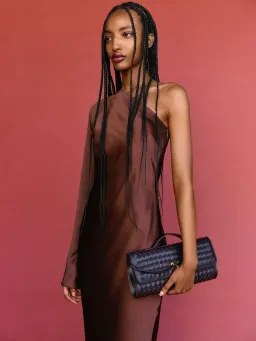 Reformation Omari Silk Dress for rent on The Volte - image 3