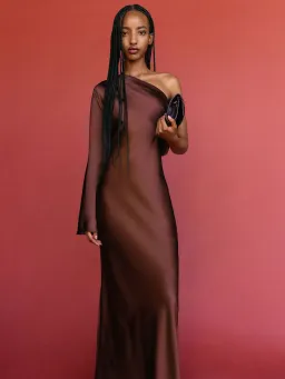 Reformation Omari Silk Dress for rent on The Volte - image 1