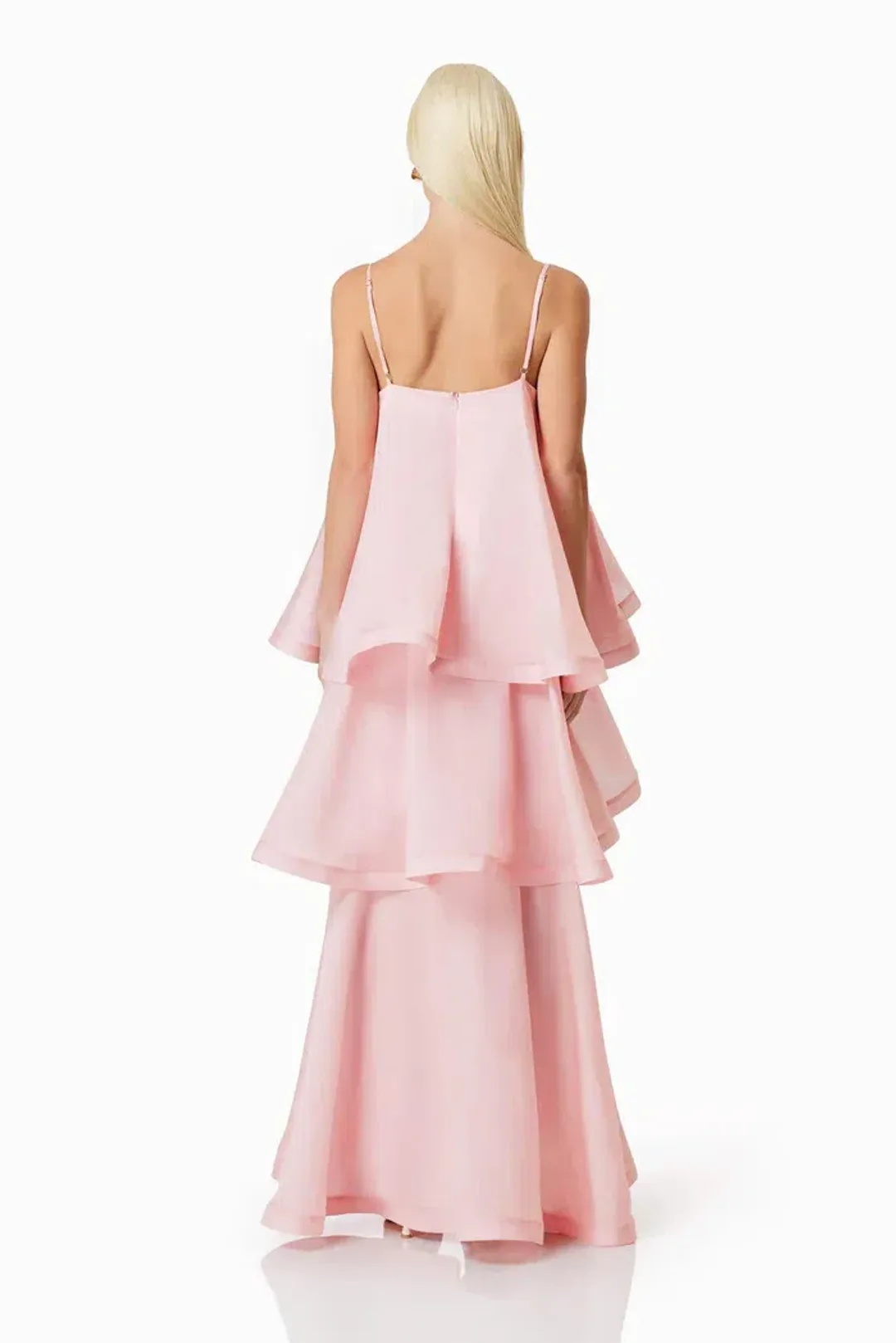 Elliatt Swallowtail Day To Night Maxi Dress Pink Size XS AU 6 for rent on The Volte - main image
