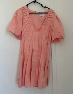 By Nicola Sea Loving S/S Mini Dress In Rockmelon for rent on The Volte - image 6